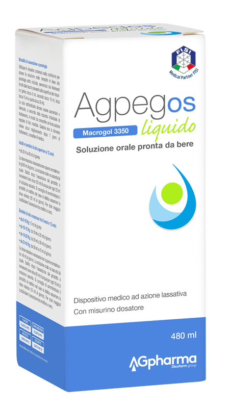 AGPEG OS MACROGOL 3350 LIQUIDO 480 ML - latuafarmacia.org