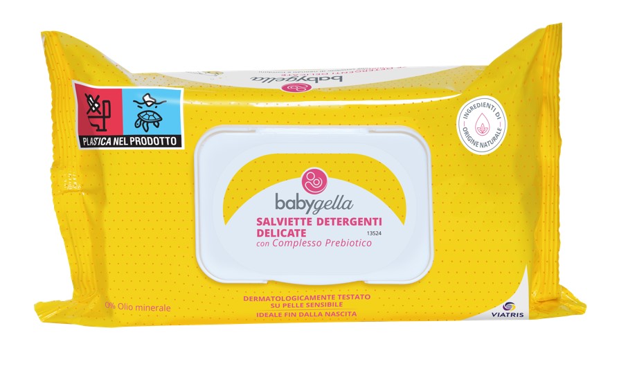 BABYGELLA PREBIOTIC SALVIETTINE 72 PEZZI - latuafarmacia.org