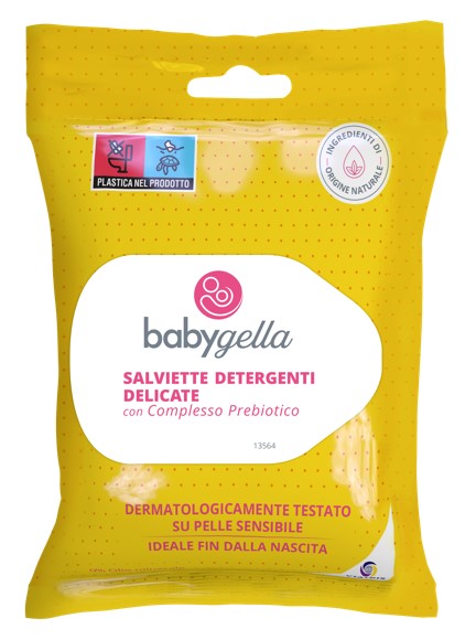 BABYGELLA PREBIOTIC SALVIETTINE 15 PEZZI - latuafarmacia.org
