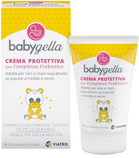 BABYGELLA PREBIOTIC CREMA PROTETTIVA VISO E MANI 50 ML - latuafarmacia.org