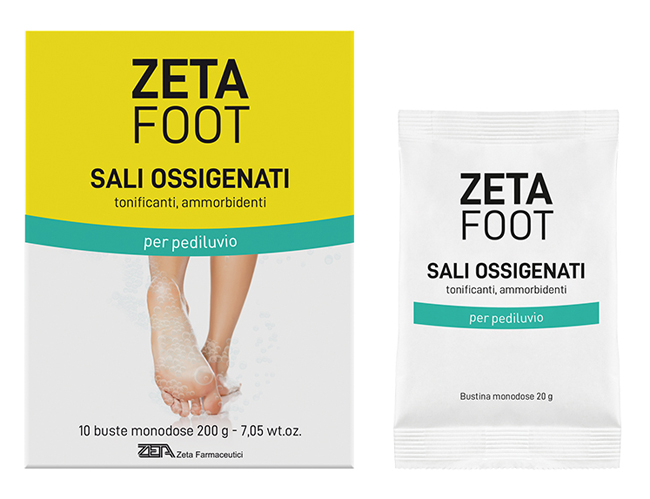 ZETAFOOT SALI OSSIGENATI 10X20 G - latuafarmacia.org
