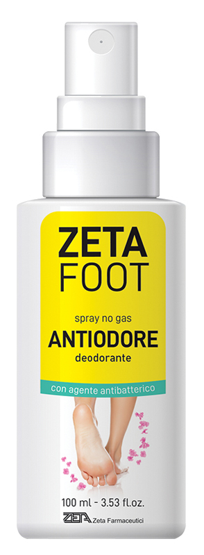 ZETAFOOT SPRAY ANTIODORE 100 ML - latuafarmacia.org