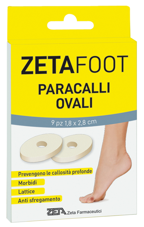 ZETAFOOT PARACALLO OVALE LATTICE 9 PEZZI - latuafarmacia.org