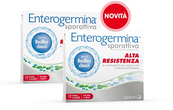 ENTEROGERMINA SPORATTIVA 12+12 BUSTINE ORODISPERSIBILI - latuafarmacia.org