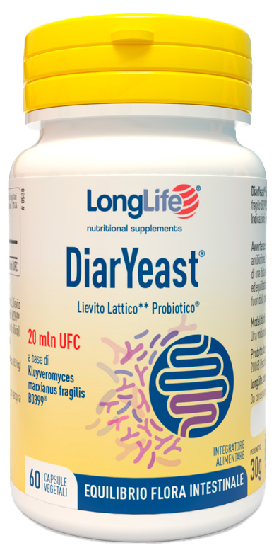 LONGLIFE DIARYEAST 60 CAPSULE VEGETALI - latuafarmacia.org