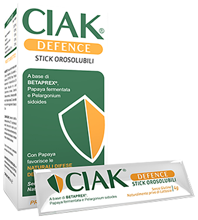 CIAK DEFENCE 15 STICK OROSOLUBILI - latuafarmacia.org