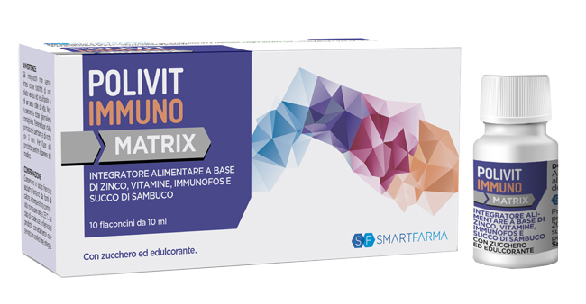 POLIVIT IMMUNO MATRIX 10 FLACONCINI DA 10 ML - latuafarmacia.org