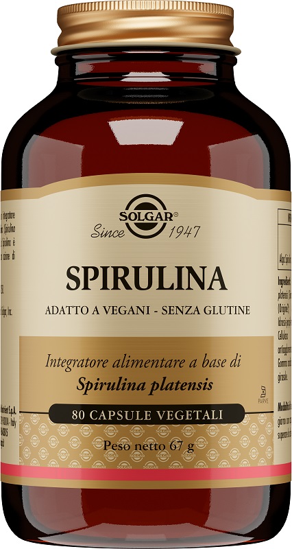 SPIRULINA 80 CAPSULE VEG - latuafarmacia.org