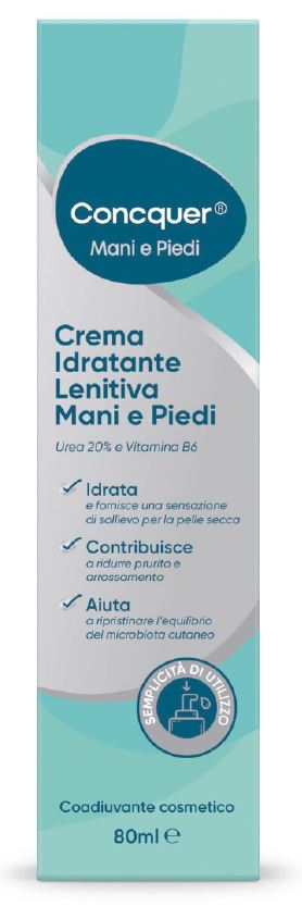 CONCQUER CREMA MANI/PIEDI 80 ML - latuafarmacia.org