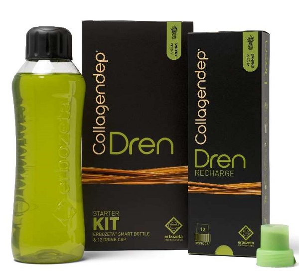 COLLAGENDEP DREN STARTER KIT 12 DRINK CAP + SMART BOTTLE - latuafarmacia.org