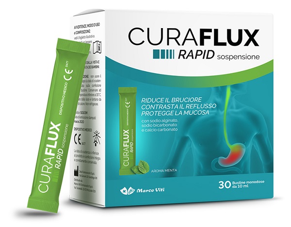 CURAFLUX RAPID SOSPENSIONE ORALE 30 BUSTINE - latuafarmacia.org