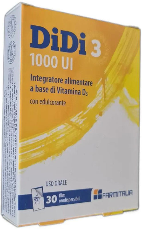 DIDI3 1000 UI 30 FILM ORODISPERSIBILI - latuafarmacia.org