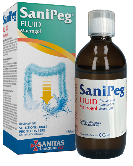 SANIPEG FLUID MACROGOL 480 ML - latuafarmacia.org