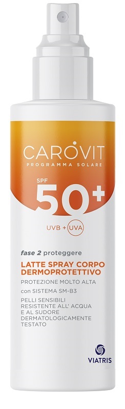 CAROVIT PROGRAMMA SOLARE LATTE CORPO SPF50+ 200 ML - latuafarmacia.org