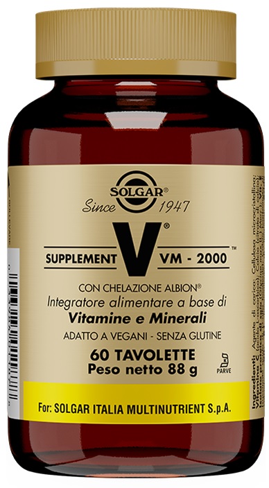 SUPPLEMENT VM 2000 60 TAVOLETTE - latuafarmacia.org
