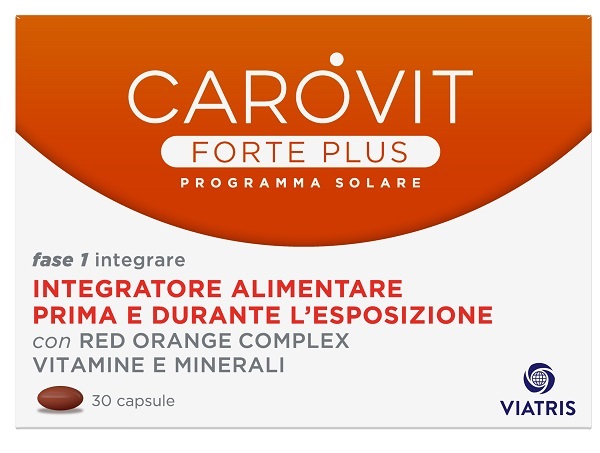 CAROVIT FORTE PLUS PROGRAMMA SOLARE 30 CAPSULE BL - latuafarmacia.org