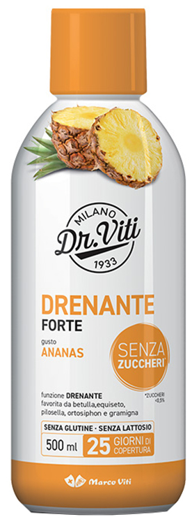 DRENANTE FORTE ANANAS 500 ML - latuafarmacia.org