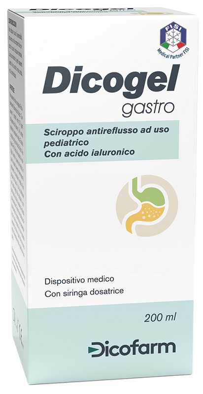 SCIROPPO ANTIREFLUSSO PEDIATRICO DICOGEL GASTRO 200 ML - latuafarmacia.org