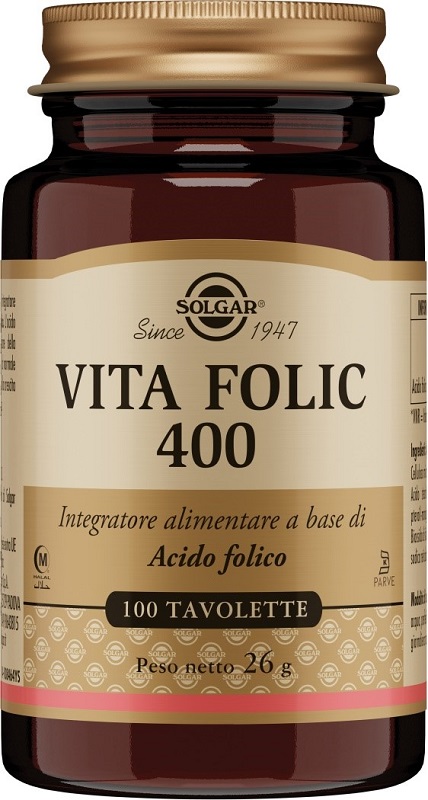 VITA FOLIC 400 100 TAVOLETTE - latuafarmacia.org