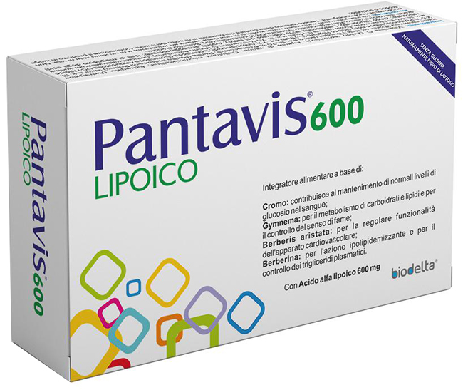 PANTAVIS 600 LIPOICO 30 COMPRESSE - latuafarmacia.org