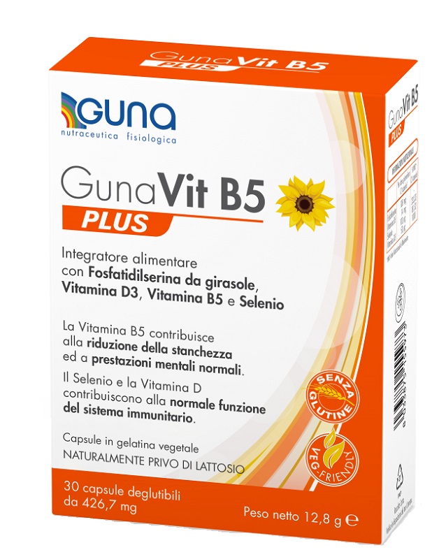 GUNAVIT B5 PLUS 30 CAPSULE - latuafarmacia.org