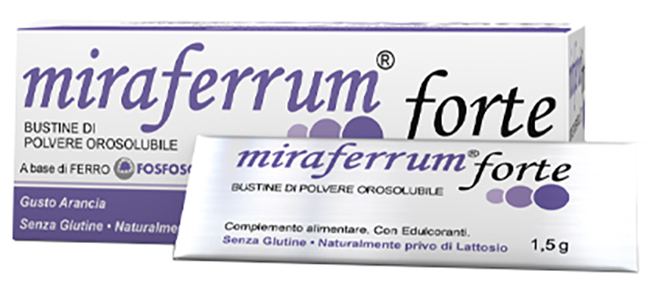 MIRAFERRUM FORTE 20 BUSTINE DA 1,5 G - latuafarmacia.org