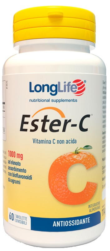 LONGLIFE ESTER C 1000MG 60 TAVOLETTE - latuafarmacia.org