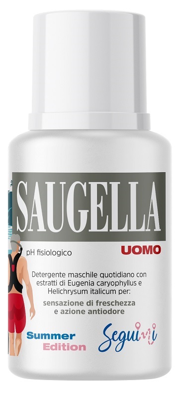 SAUGELLA UOMO PH FISIOLOGICO DETERGENTE MASCHILE QUOTIDIANO 100 ML - latuafarmacia.org
