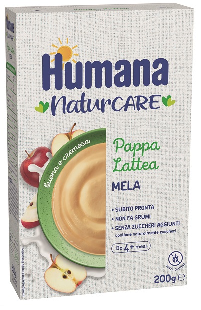 HUMANA PAPPA LATTEA MELA 200 G - latuafarmacia.org