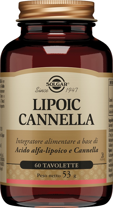 LIPOIC CANNELLA 60 TAVOLETTE - latuafarmacia.org