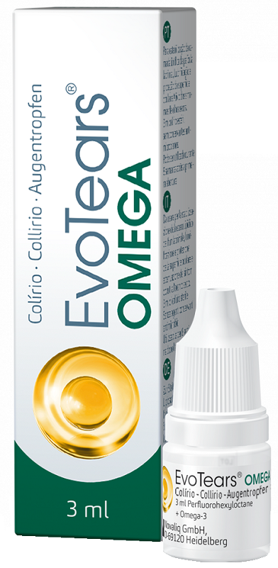 COLLIRIO OFTALMICO EVOTEARS OMEGA 3 ML - latuafarmacia.org