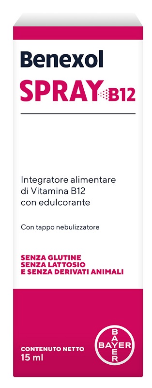 BENEXOL SPRAY B12 15 ML - latuafarmacia.org