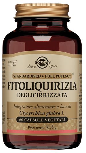 FITOLIQUIRIZIA DEGLICIRIZZATA 60 CAPSULE VEGETALI - latuafarmacia.org
