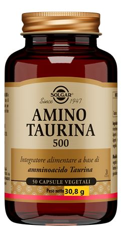 AMINO TAURINA 500 50 CAPSULE VEGETALI - latuafarmacia.org