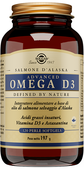 ADVANCED OMEGA D3 120 PERLE SOFTGEL - latuafarmacia.org