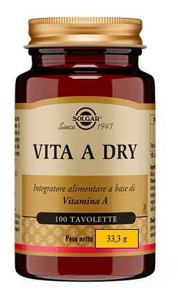 VITA A DRY 100 TAVOLETTE - latuafarmacia.org