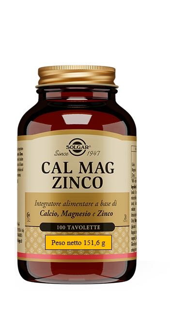 CAL MAG ZINCO 100 TAVOLETTE - latuafarmacia.org