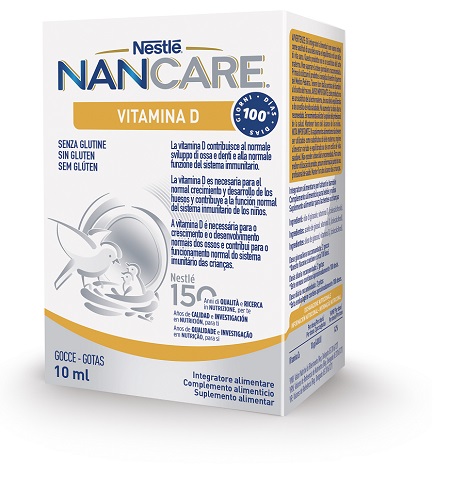 NANCARE VITAMINA D GOCCE 10 ML - latuafarmacia.org