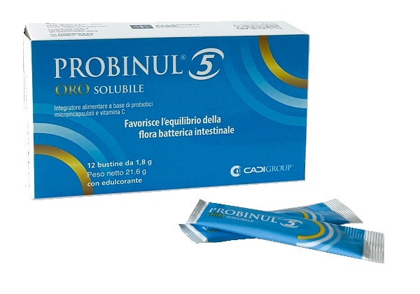 PROBINUL 5 OROSOLUBILE 12STICKPACK - latuafarmacia.org