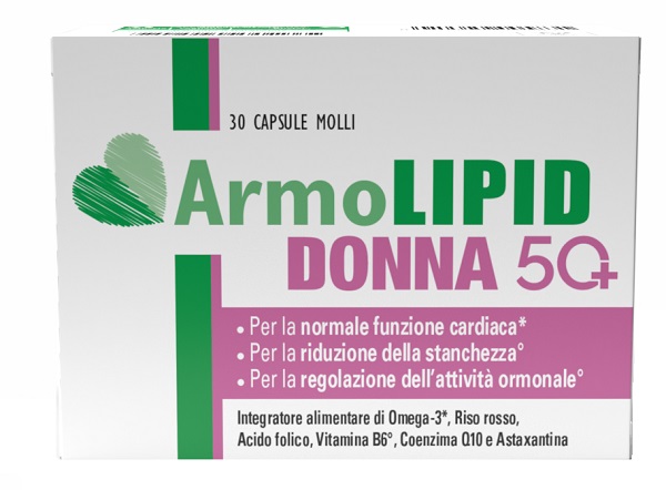 ARMOLIPID DONNA 50+ 30 CAPSULE MOLLI - latuafarmacia.org