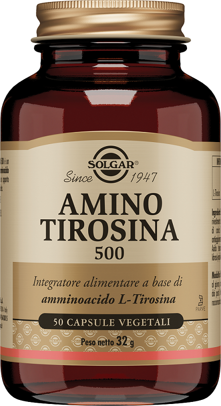 AMINO TIROSINA 500 50 CAPSULE VEGETALI - latuafarmacia.org