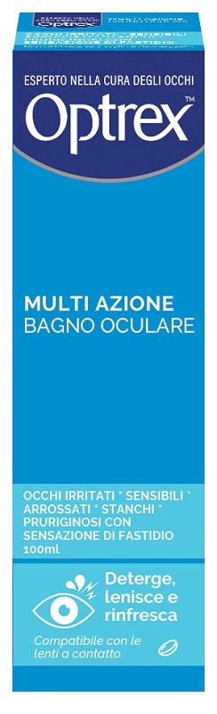 BAGNO OCULARE OPTREX MULTI AZIONE 100 ML - latuafarmacia.org