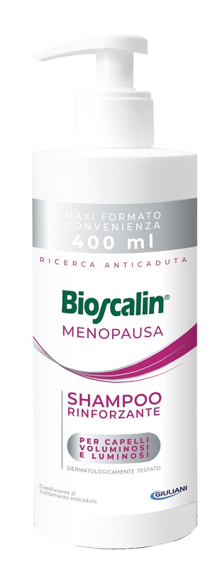 BIOSCALIN MENOPAUSA SHAMPOO RINFORZANTE 400 ML - latuafarmacia.org