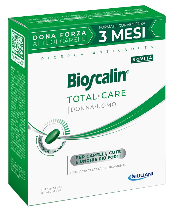 BIOSCALIN TOTAL CARE 90 COMPRESSE - latuafarmacia.org