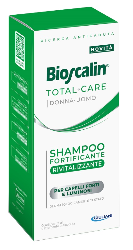 BIOSCALIN TOTAL CARE SHAMPOO FORTIFICANTE RIVITALIZZANTE 200 ML - latuafarmacia.org