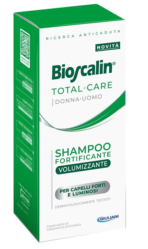 BIOSCALIN TOTAL CARE SHAMPOO FORTIFICANTE VOLUMIZZANTE 200 ML - latuafarmacia.org