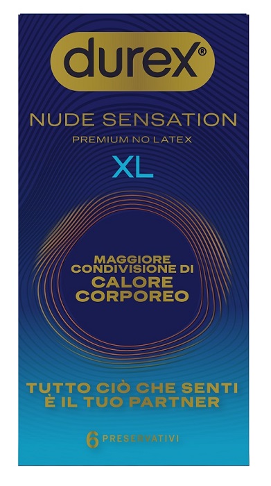 PRESERVATIVO DUREX NUDE SENSATION XL 6 PEZZI - latuafarmacia.org