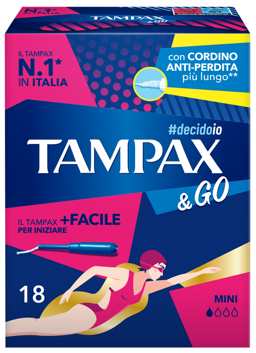 TAMPAX &GO MINI 18 PEZZI - latuafarmacia.org