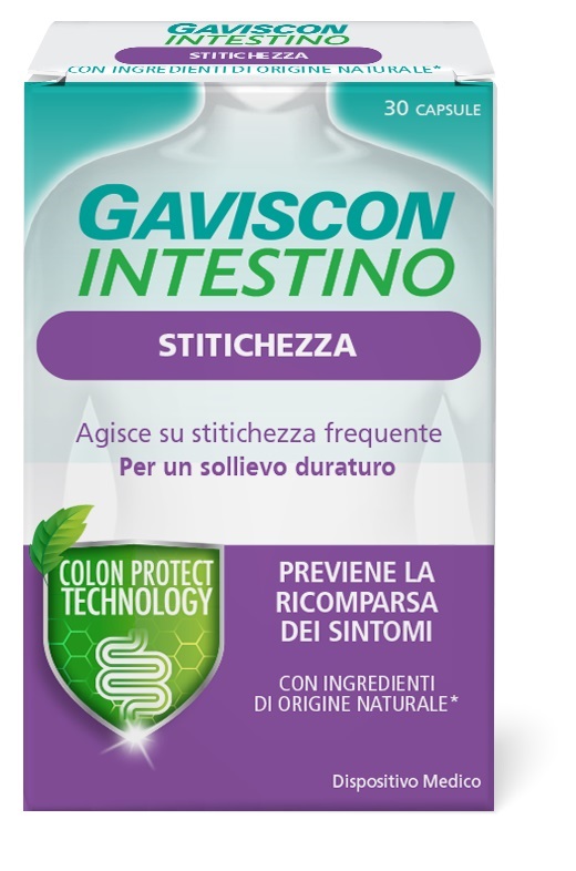 GAVISCON INTESTINO STITICHEZZA 30 CAPSULE - latuafarmacia.org