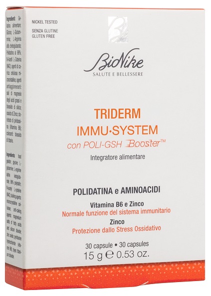 TRIDERM IMMU SYSTEM 30 CAPSULE - latuafarmacia.org
